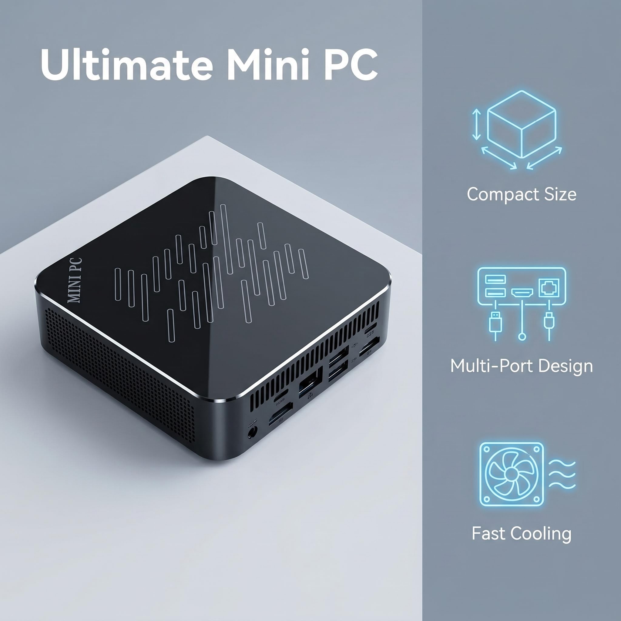 Мини-ПК Intel Core N150: Порта – обзор и цена Pc Gaming Lounge