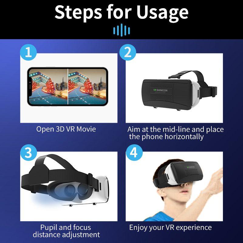 VR-очки 3D-гарнитура Шлем вирт – обзор и цена Vr Headset Pc