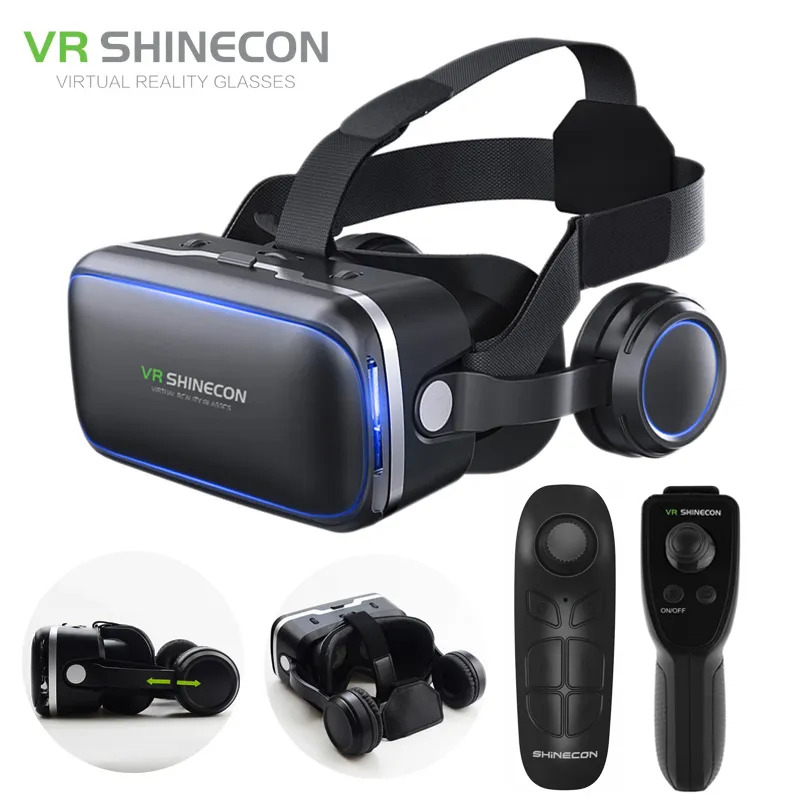 Стереогарнитура VR Shinecon 6, – обзор и цена Vr Headset Pc